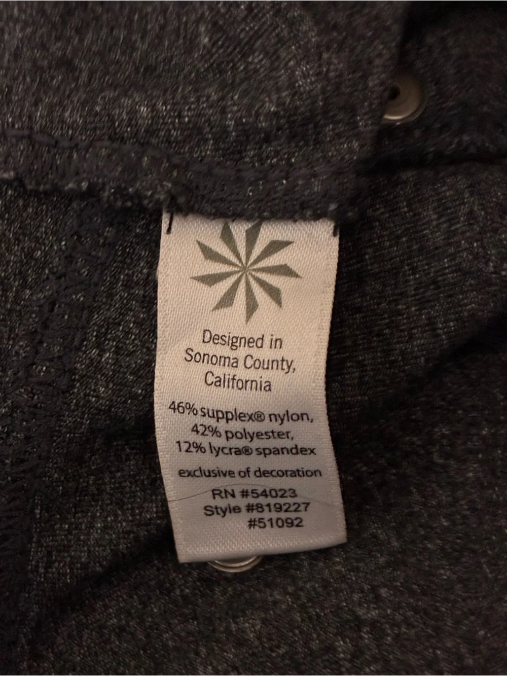 Athleta | Gray 2000’s Mid Rise flare stretch leggings yoga pants size LP